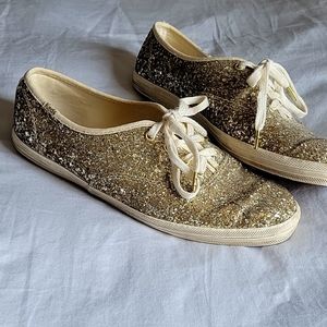 Kate Spade Glitter Keds
